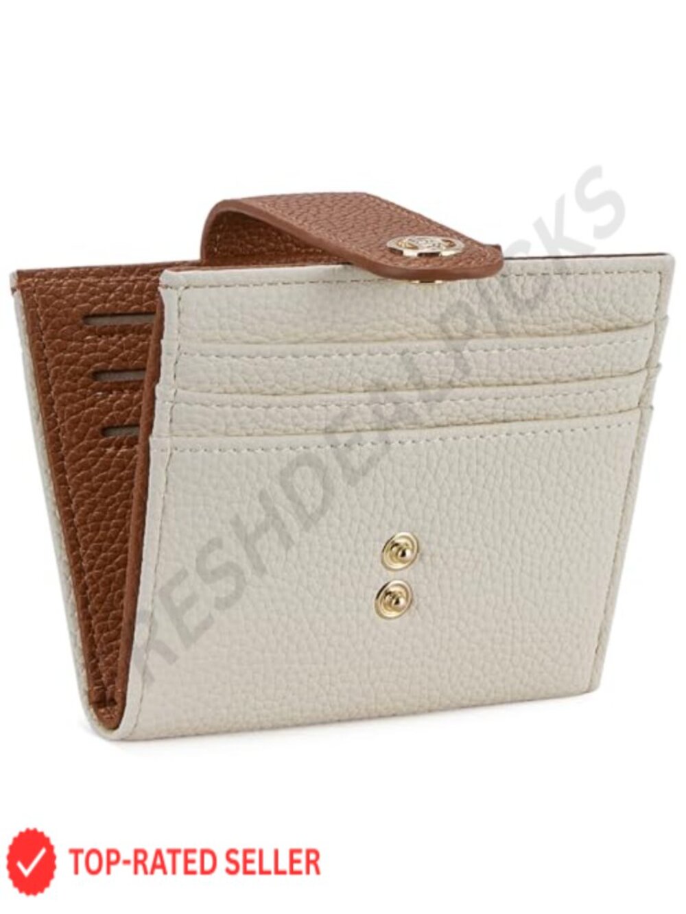 Slim Bifold PU Leather Wallet RFID Blocking Credit Card Holder